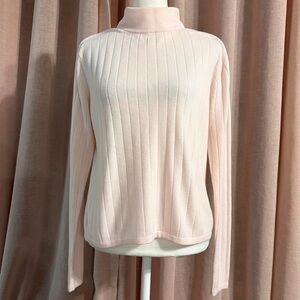 Croft & Barrow Y2K Light Pink Knit Top